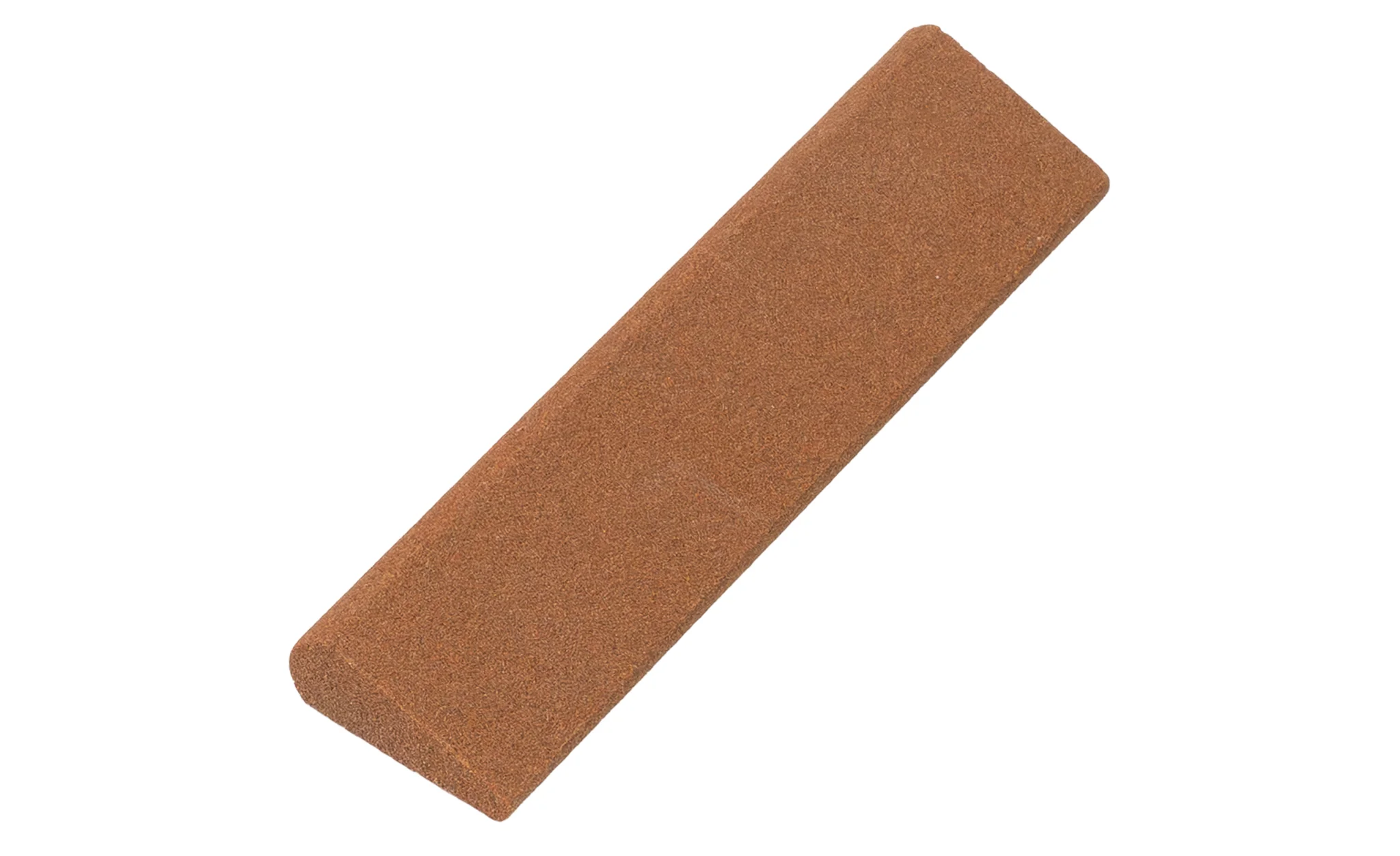 Aluminum Oxide Round Edge Slip Stone 4" x 1" x 7/16"- 3/16" - Image 3