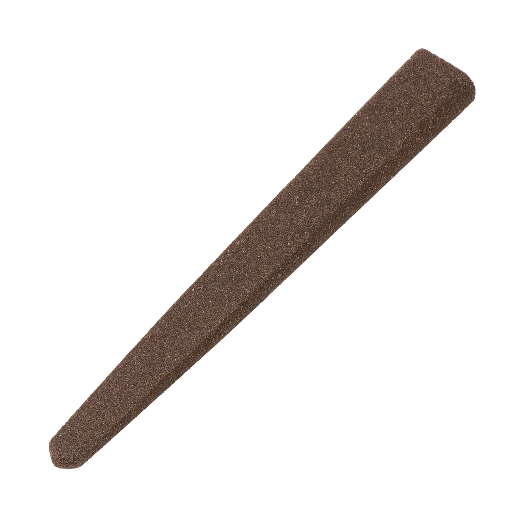 Aluminum Oxide Silversmiths' Oval Double Tapered Stone 4" x 1/2"-3/16" x 3/16" - 1/16" - Image 4