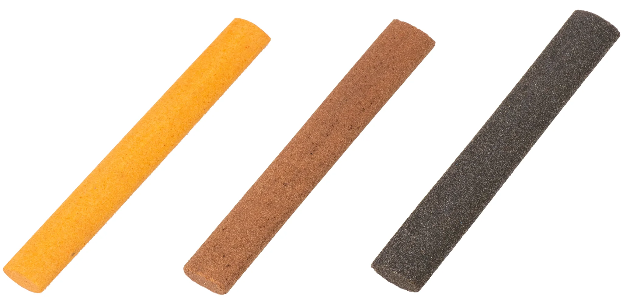 Aluminum Oxide Silversmiths' Oval Stone 3" 1/2" x 7/16" x 3/16"
