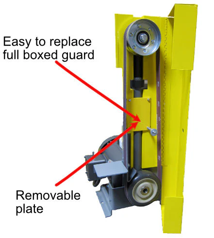 Kalamazoo 1X42 Belt Sharpener with Full Safety Guard - Image 3
