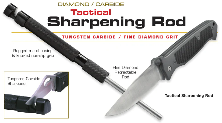 Lansky Tactical Sharpening Rod - Image 2
