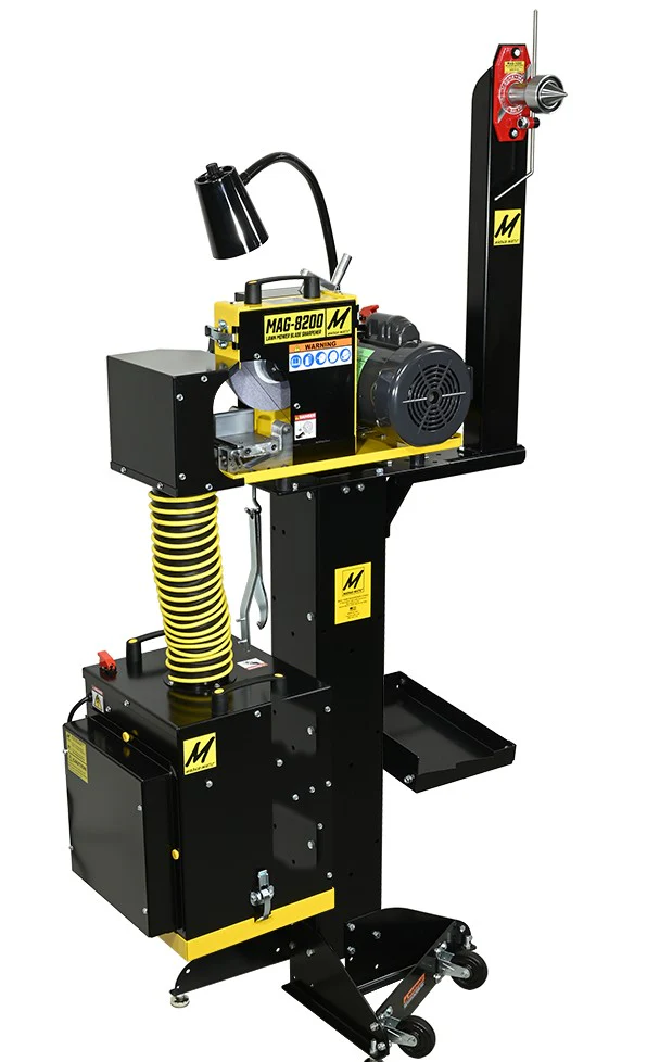 MAG-8200M Lawn Mower Blade Sharpener System 6