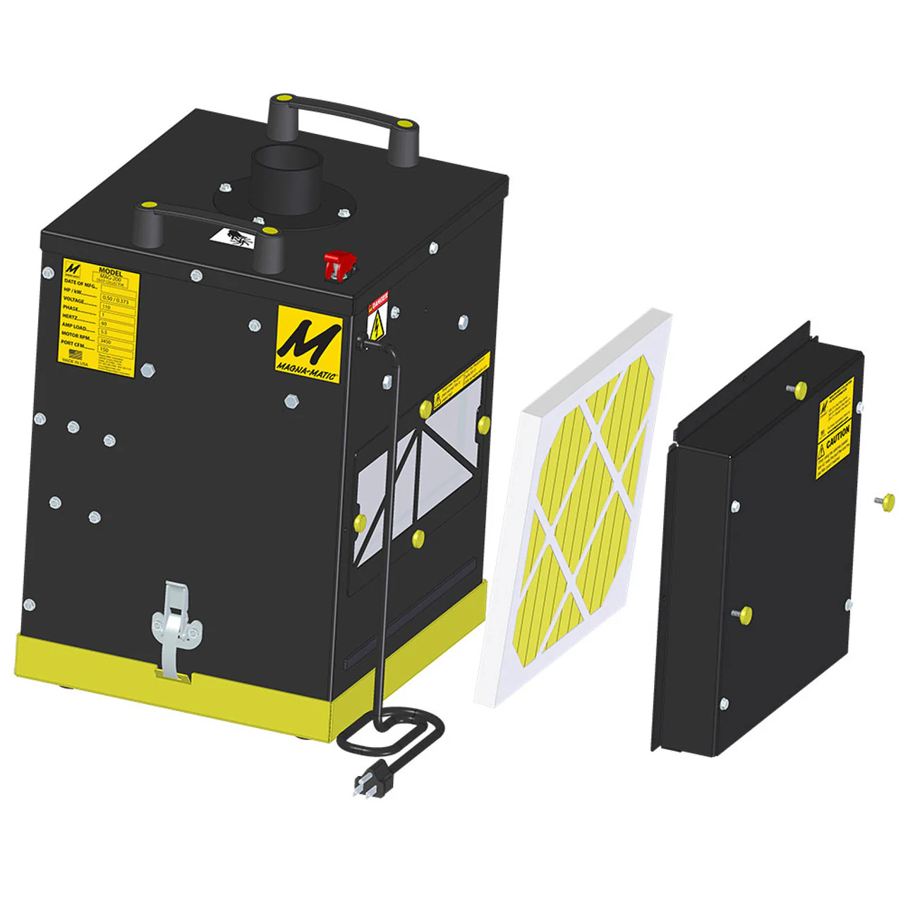 Magna-Matic MAG-200 Dust Collector for 8100, 8200 and 8200M Models - Image 3