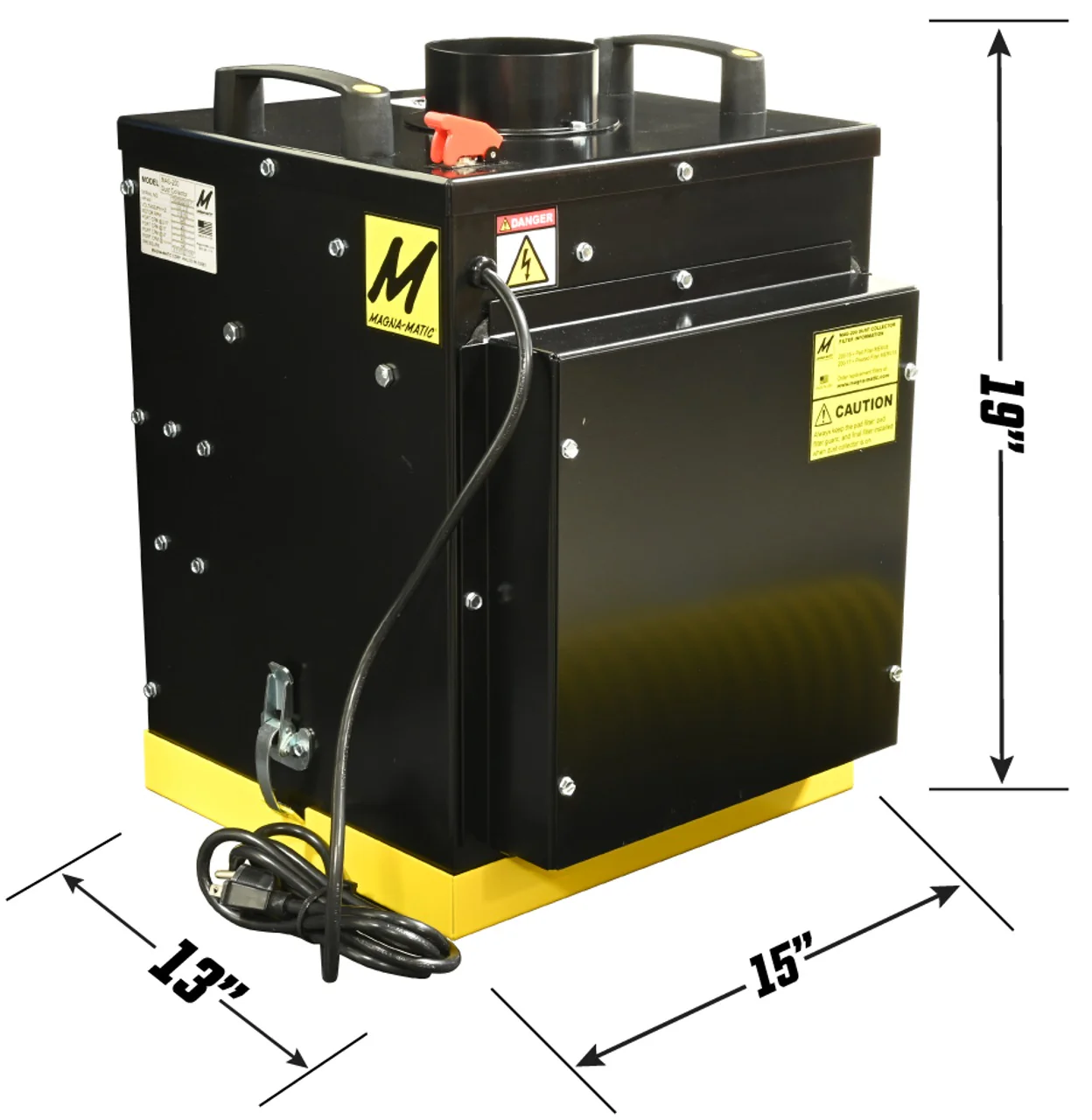 Magna-Matic MAG-200 Dust Collector for 8100, 8200 and 8200M Models - Image 5