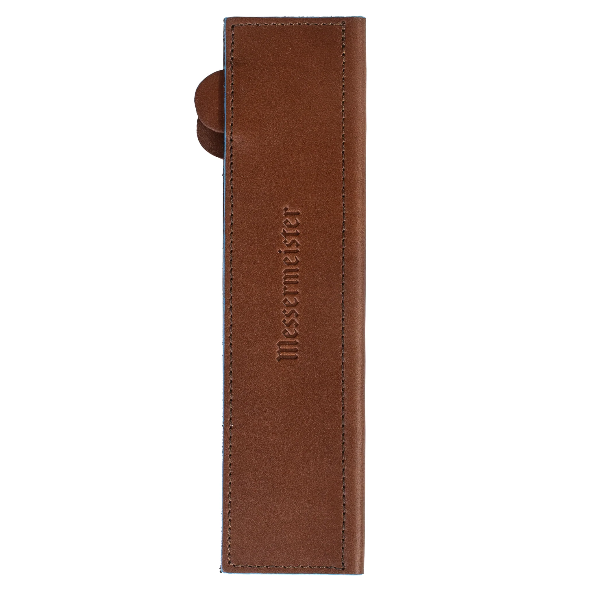 Messermeister Leather Edge-Guard with Magnetic Closure - Saddle Brown - Image 5