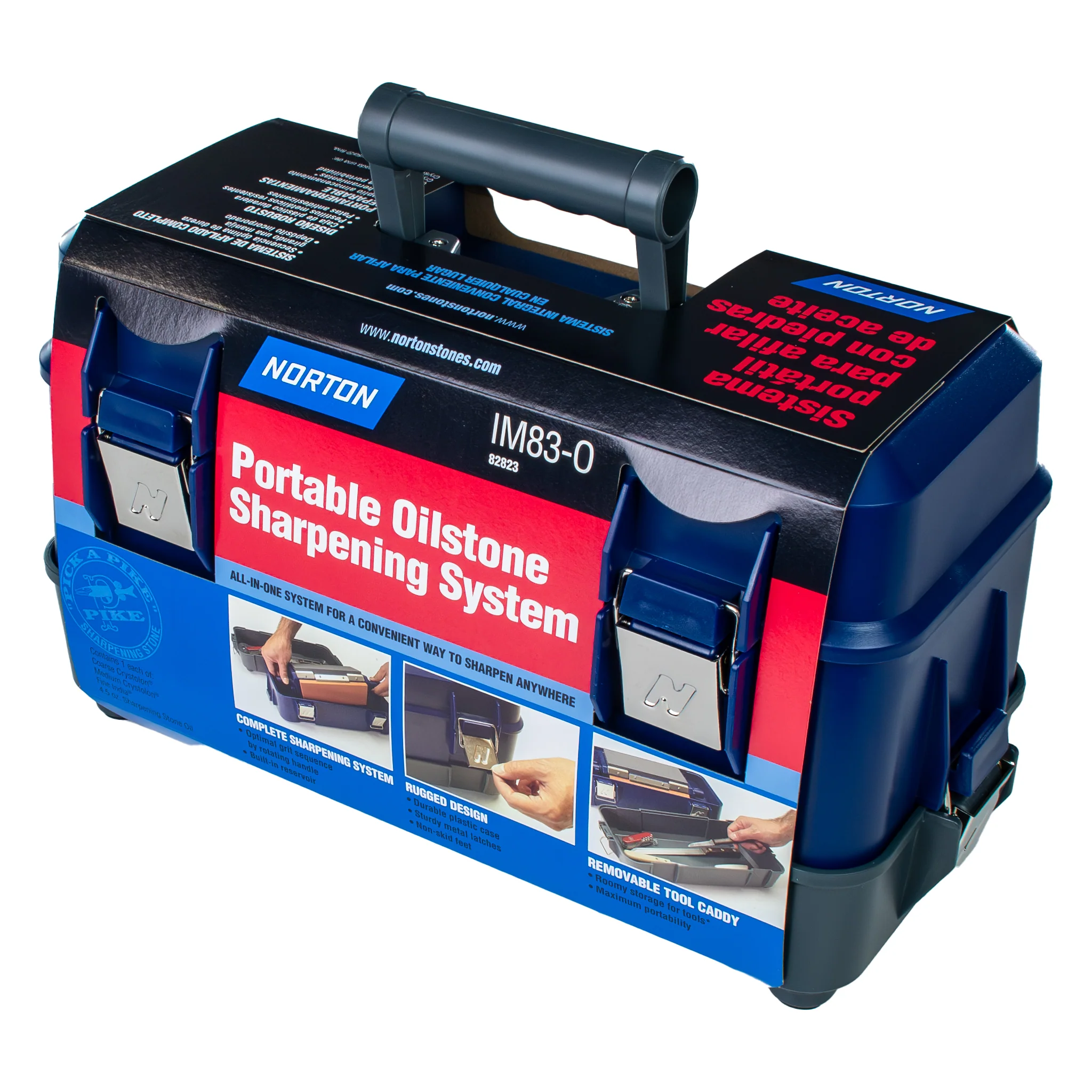 Norton IM83 Portable Oil Stone Sharpening System - Image 2