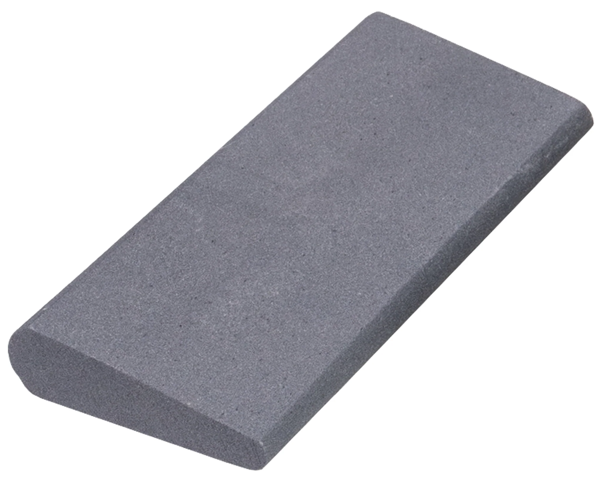Silicon Carbide Round Edge Slip Stone 4 1/2" x 2 1/8" x 5/8"-5/16" - Image 2
