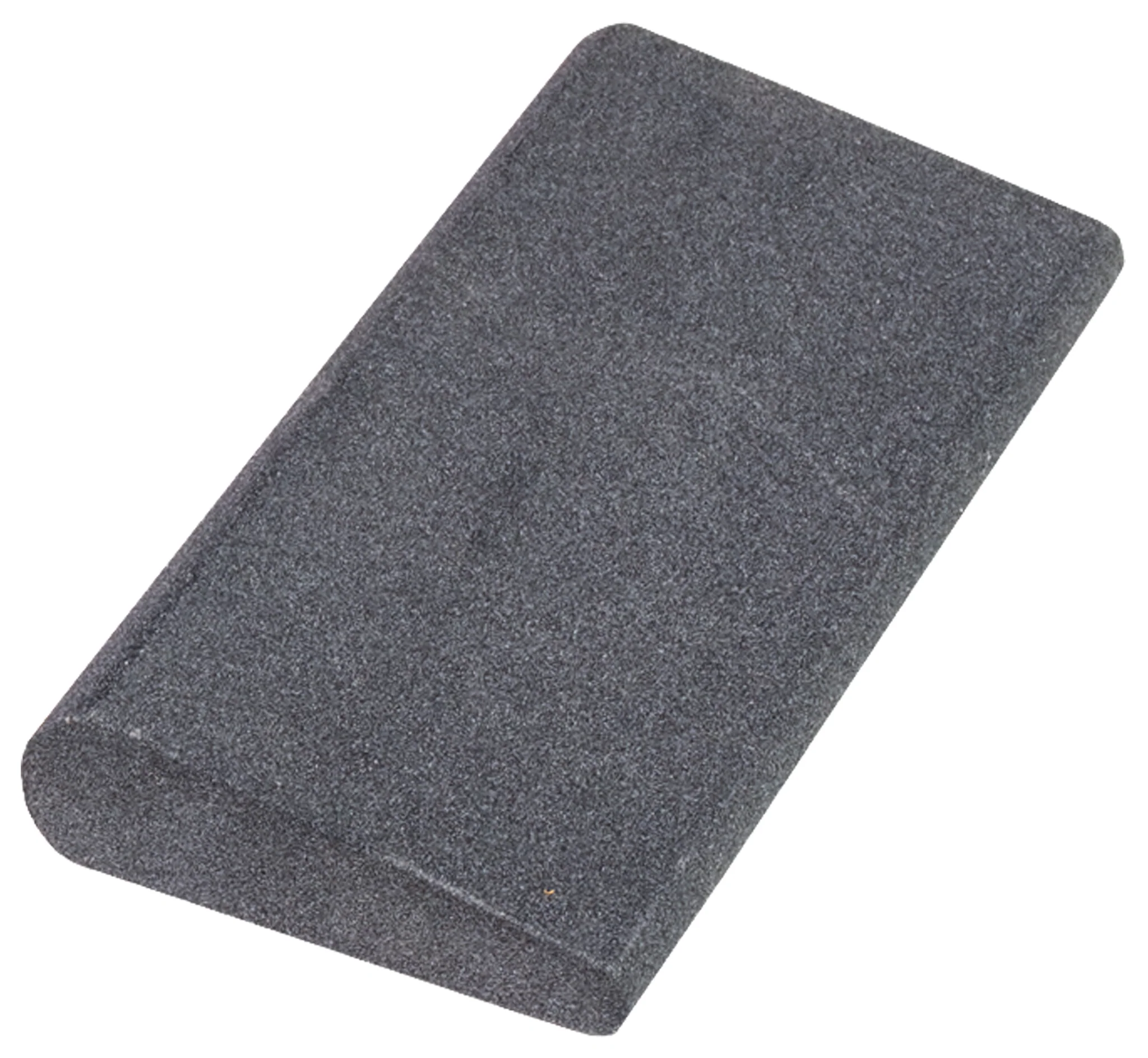 Silicon Carbide Round Edge Slip Stone 4 1/2" x 2 1/8" x 5/8"-5/16" - Image 4