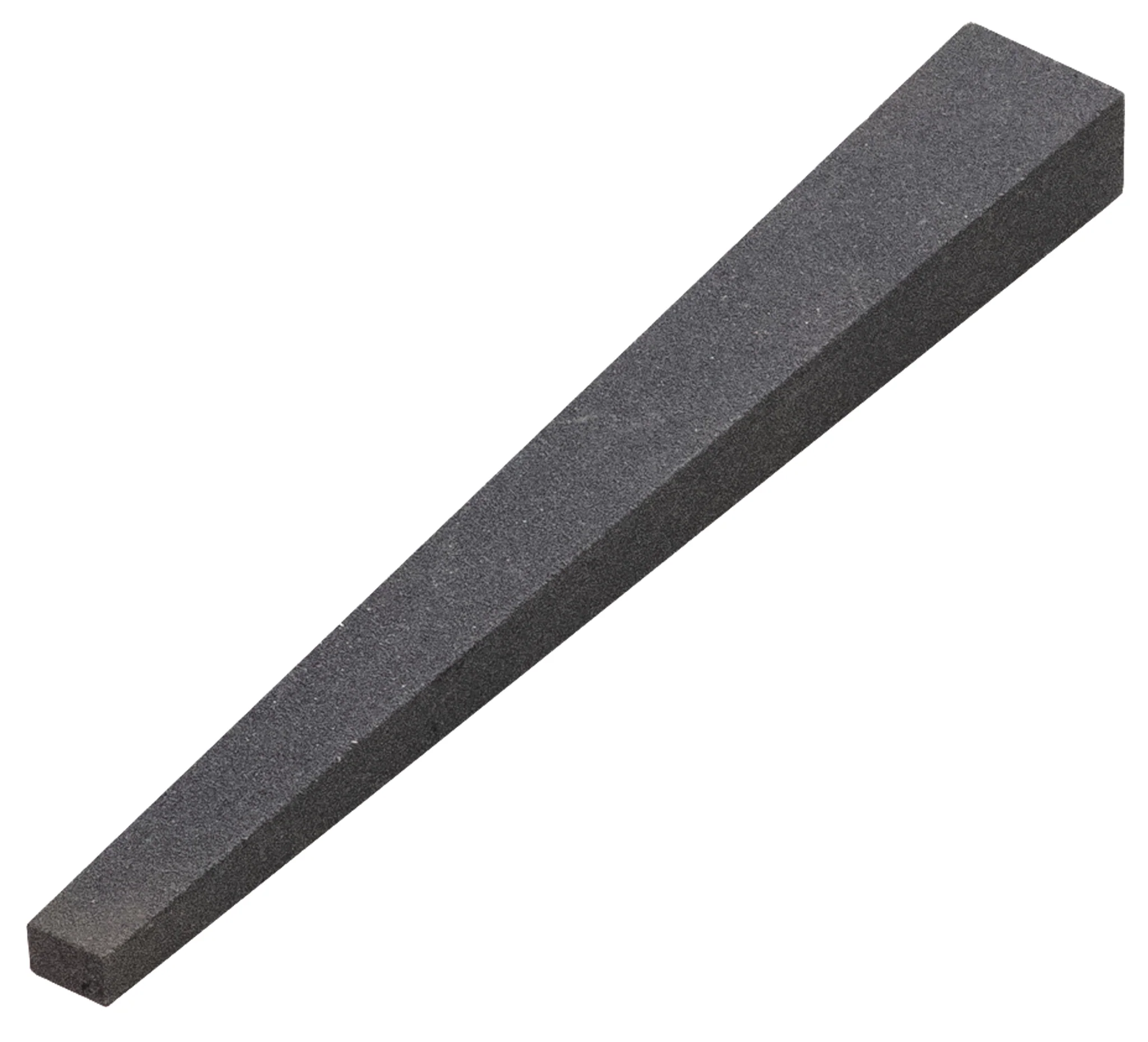 Silicon Carbide Silversmiths' Flat Double Tapered Stone 4" x 1/2"-1/4" x 5/16"-1/8" - Image 2