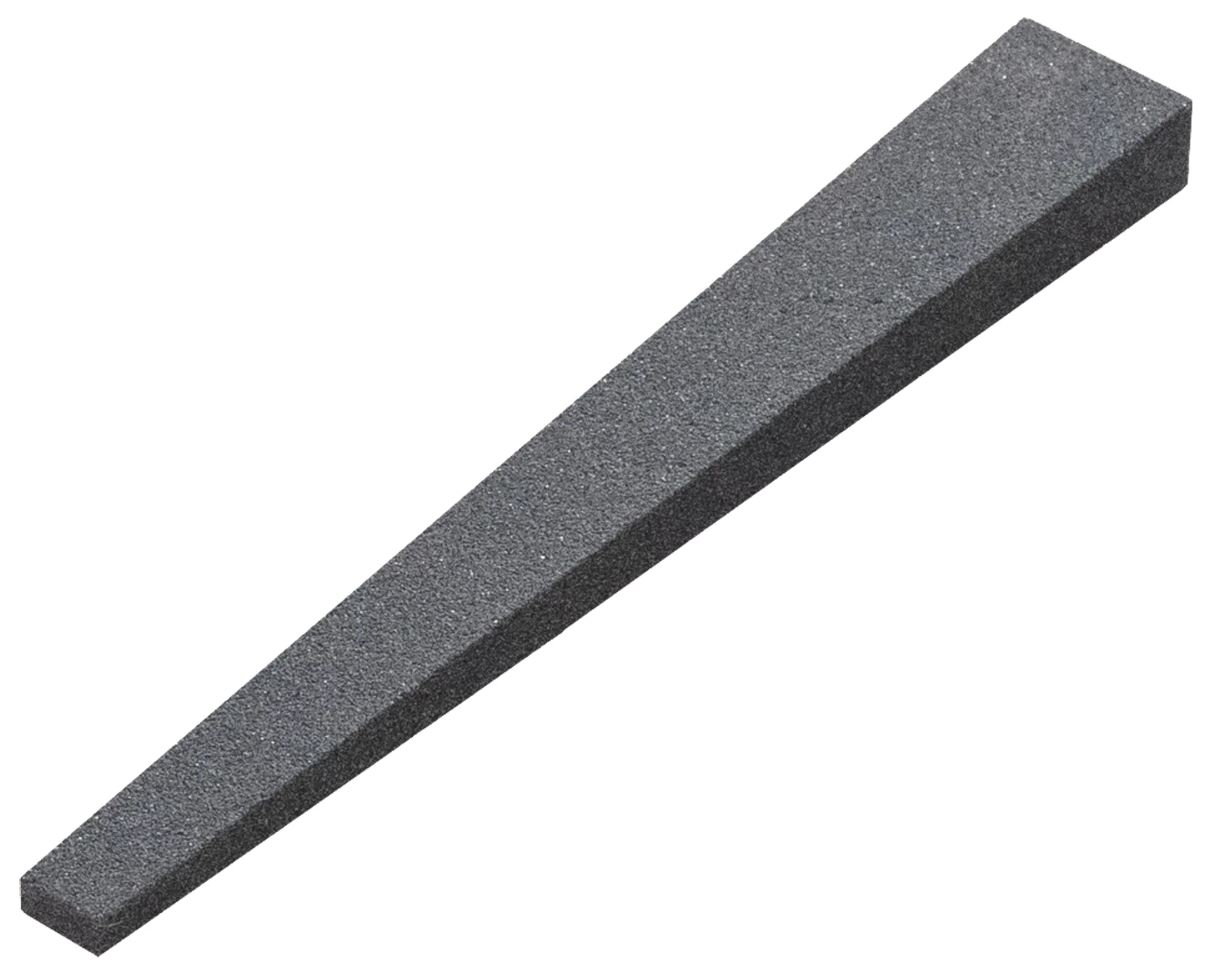 Silicon Carbide Silversmiths' Flat Double Tapered Stone 4" x 1/2"-1/4" x 5/16"-1/8" - Image 3