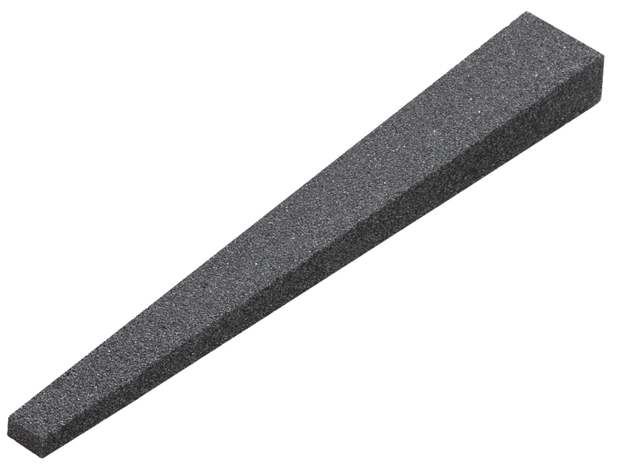 Silicon Carbide Silversmiths' Flat Double Tapered Stone 4" x 1/2"-1/4" x 5/16"-1/8" - Image 4