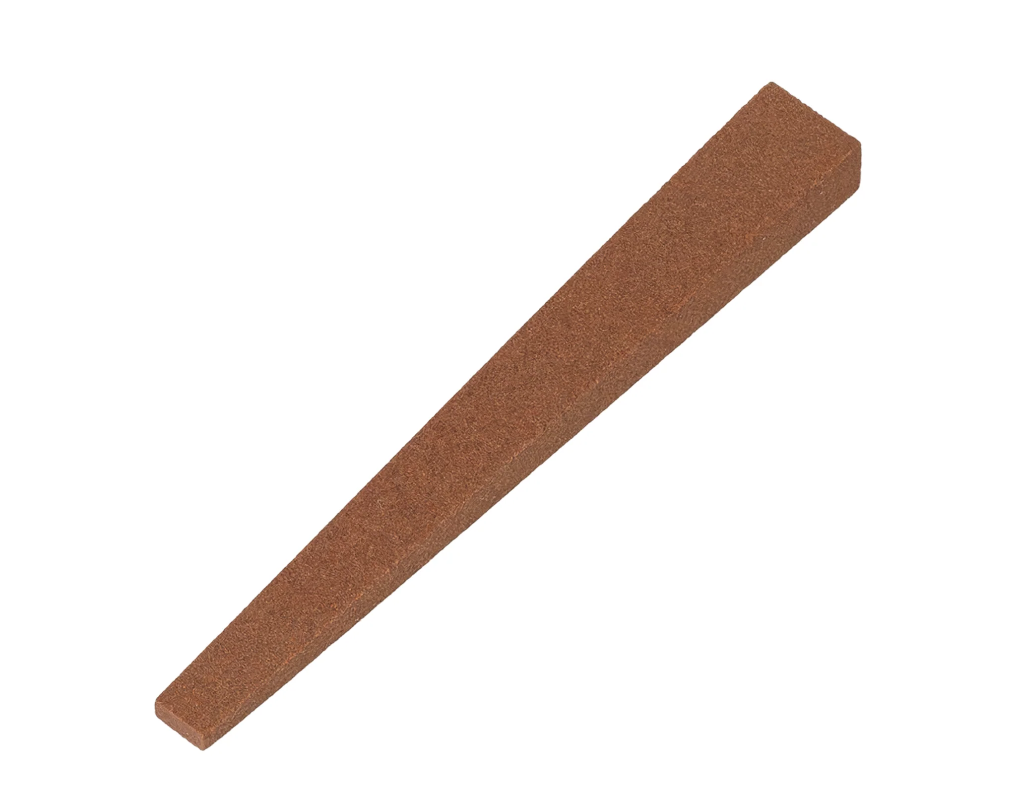 Aluminum Oxide Silversmiths' Flat Double Tapered Stone 4" x 1/2" - 1/4" x 5/16" - 1/8" - Image 3