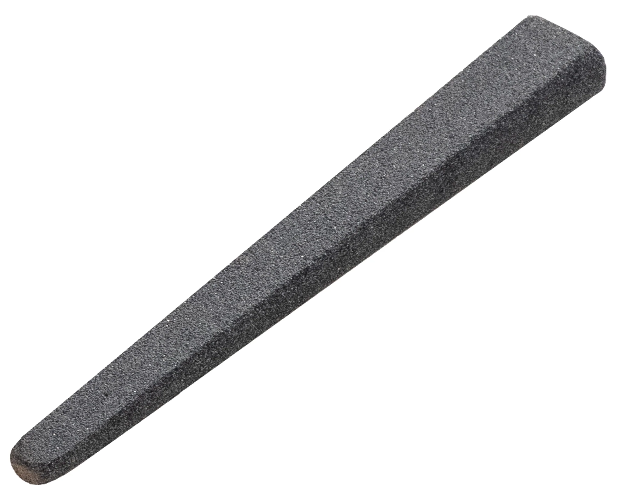 Silicon Carbide Silversmiths' Oval Double Tapered Stone 4" x 1/2"-1/4" x 5/16"-1/16" - Image 4