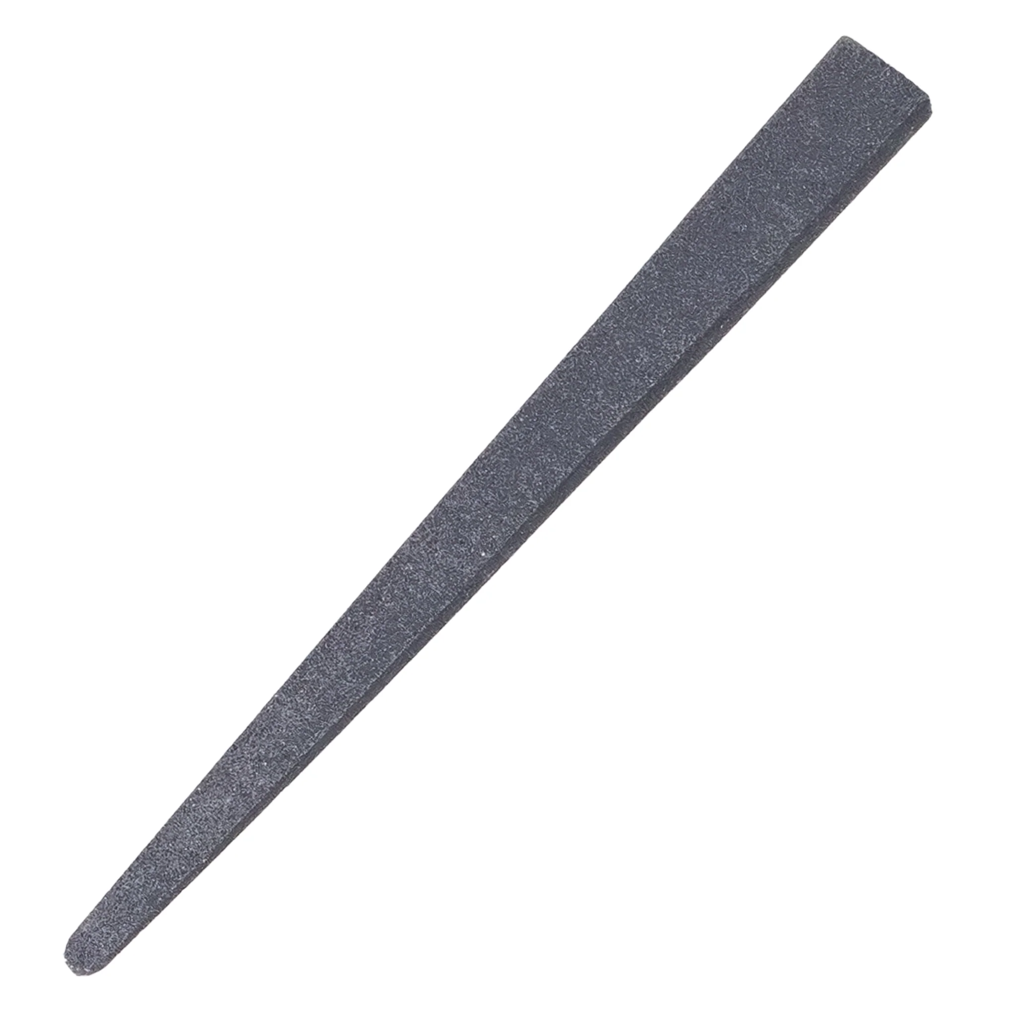 Silicon Carbide Silversmiths' Oval Double Tapered Stone 4" x 3/8"-3/16" x 1/8"-1/16" - Image 2