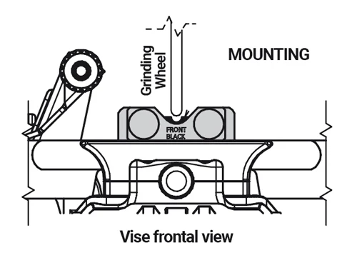 Tecomec Wheel Profile Shaping Tool - Image 3