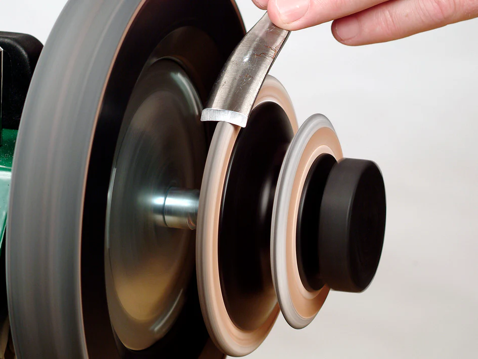 Tormek Profiled Leather Wheel - Image 3