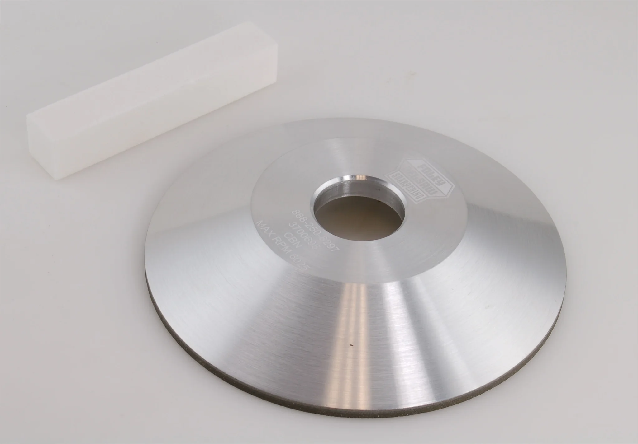 Type 12A2 Grinding Wheel 6" x 3/16" 120 Grit CBN - Image 3