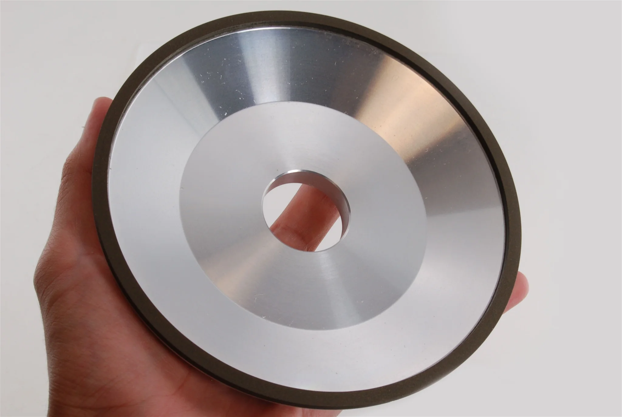 Type 12A2 Grinding Wheel 6" x 3/16" 180 Grit Carbide/Steel Combo