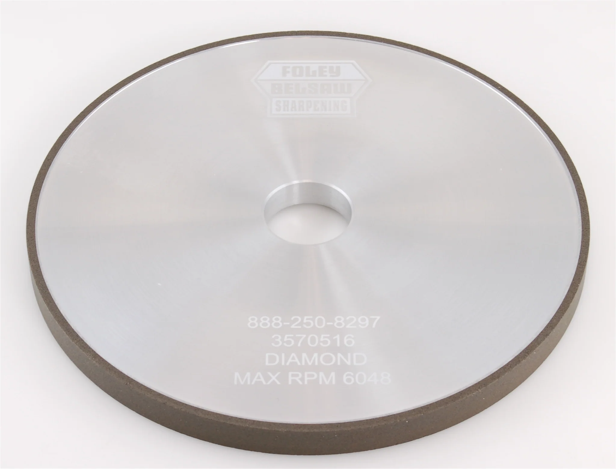 Type 1A1 Grinding Wheel 8" x 1/2" 80 Grit - 1-1/4" Arbor