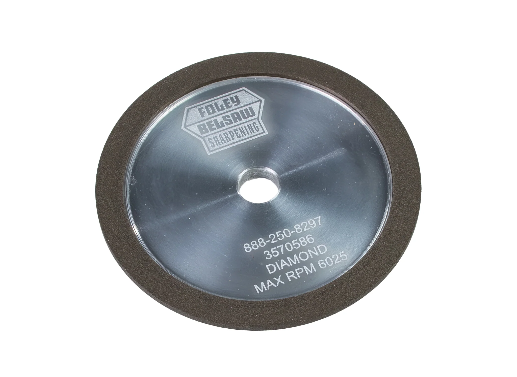 Type 4A2P General Purpose Grinding Wheel 3" x 1/4" 180 Grit - Image 4