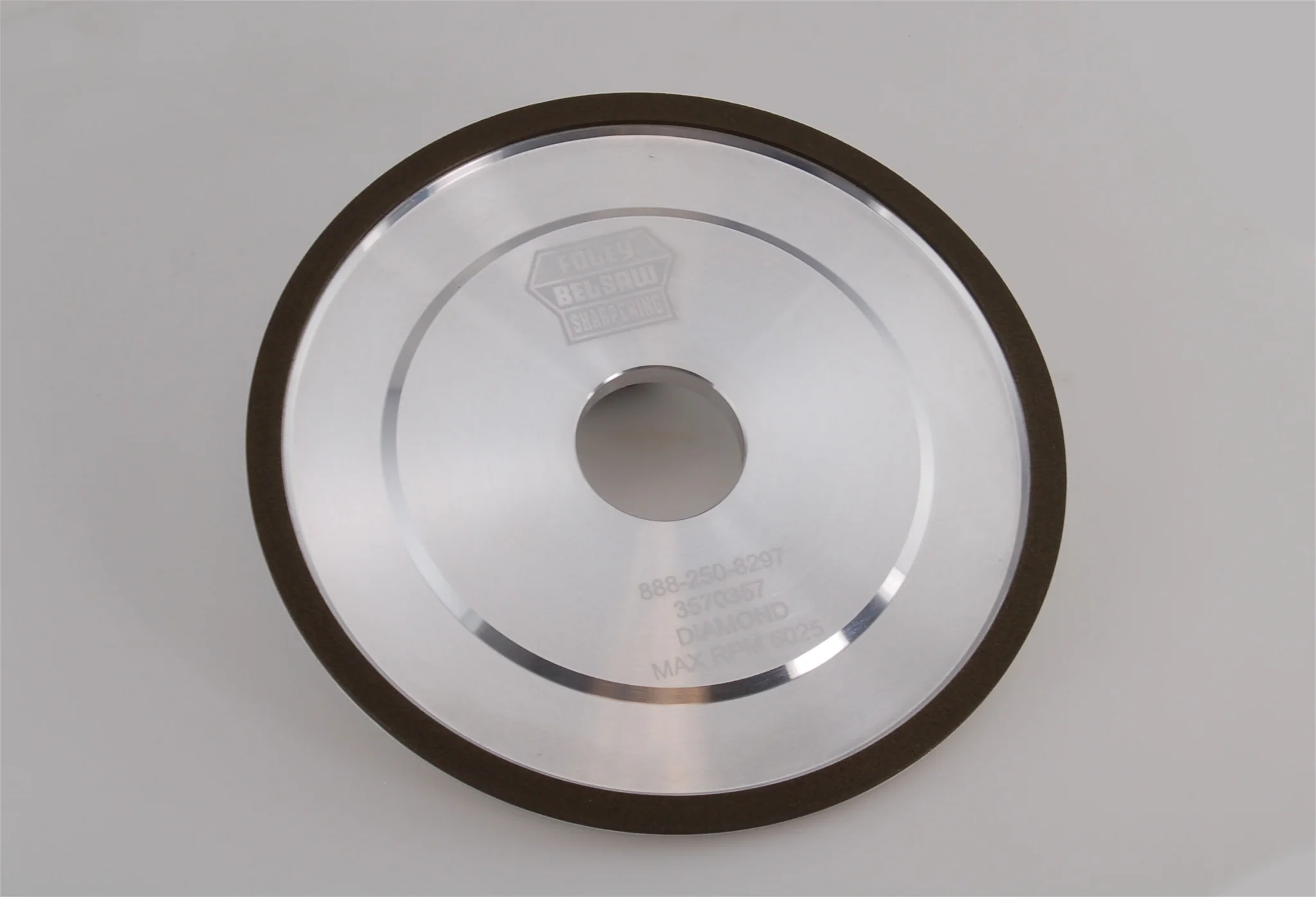 Type 4A2P General Purpose Grinding Wheel 6" x 1/4" 220 Grit - Image 2