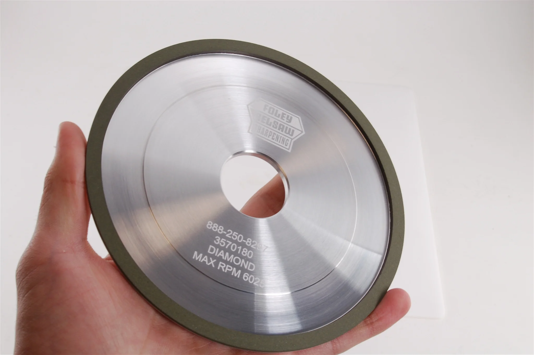 Type 4A2P General Purpose Grinding Wheel 6" x 1/4" 400 Grit
