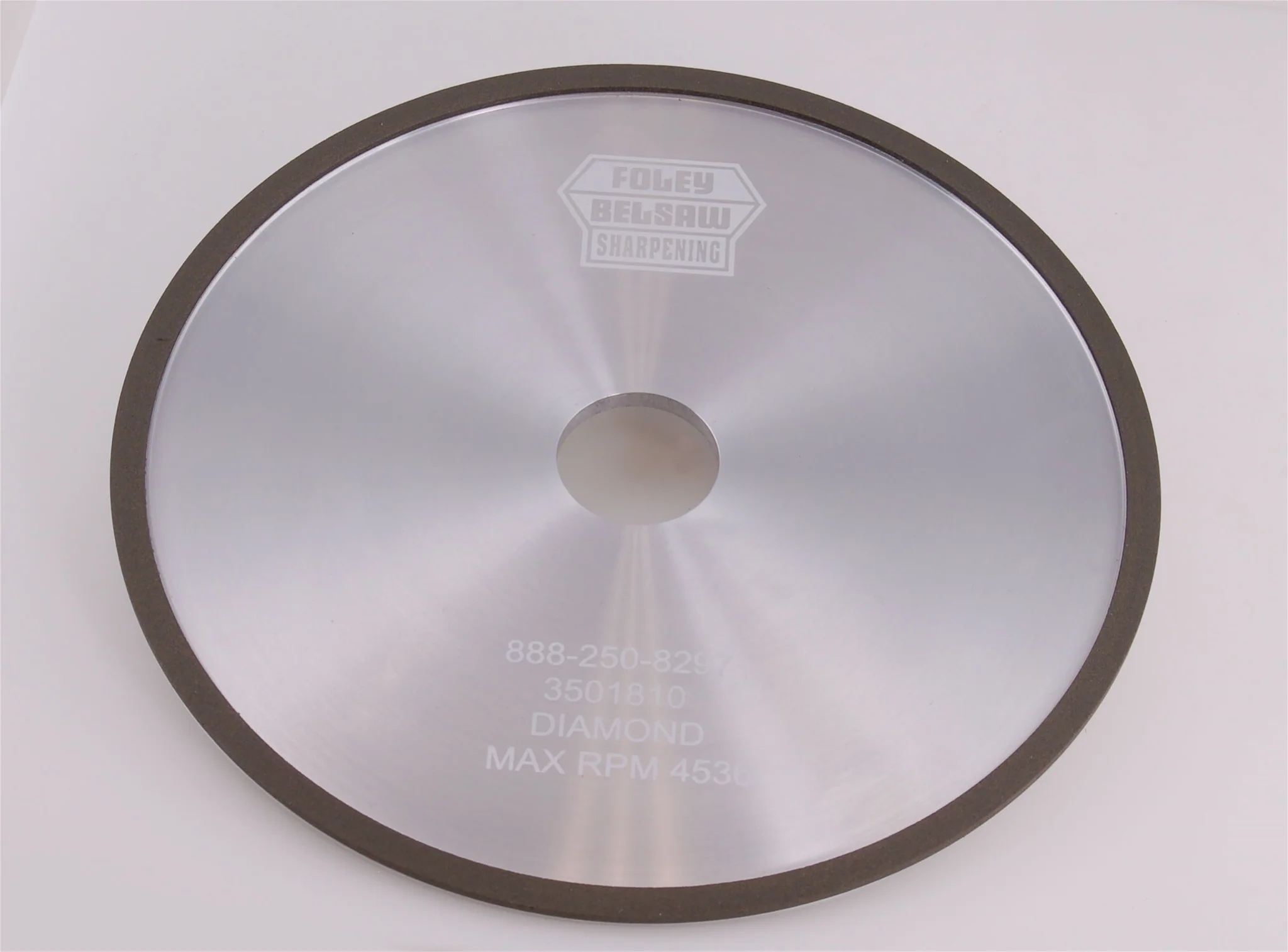Type 4A2P General Purpose Grinding Wheel 8" x 1/4" 180 Grit - Image 2